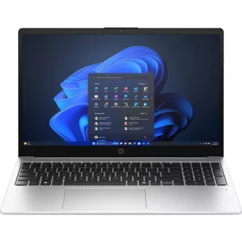 Portátil HP 250R G10 15,6 FHD Intel Core 3 100U 16GB 512GB SSD Win11 Pro prateado - layout DE