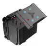 Dissipador de CPU Jonsbo HX6250 14 cm preto 1 unid.