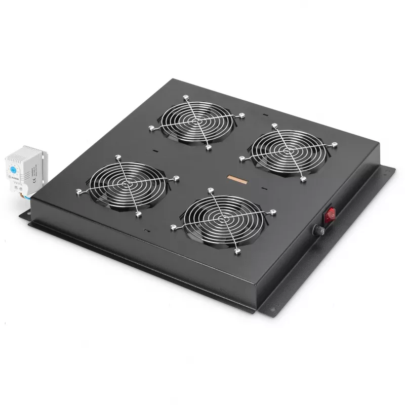 Unidade de refrigeração de teto Digitus DN-19 FAN-4-B-N