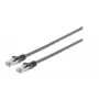Cabo de rede Microconnect V-UTP6A02S-FLAT RJ-45 Cat6a 2m preto