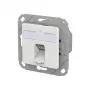 METZ CONNECT tomada de ligação E-DAT C6A LSA++ 1 porta UPk branco tráfego