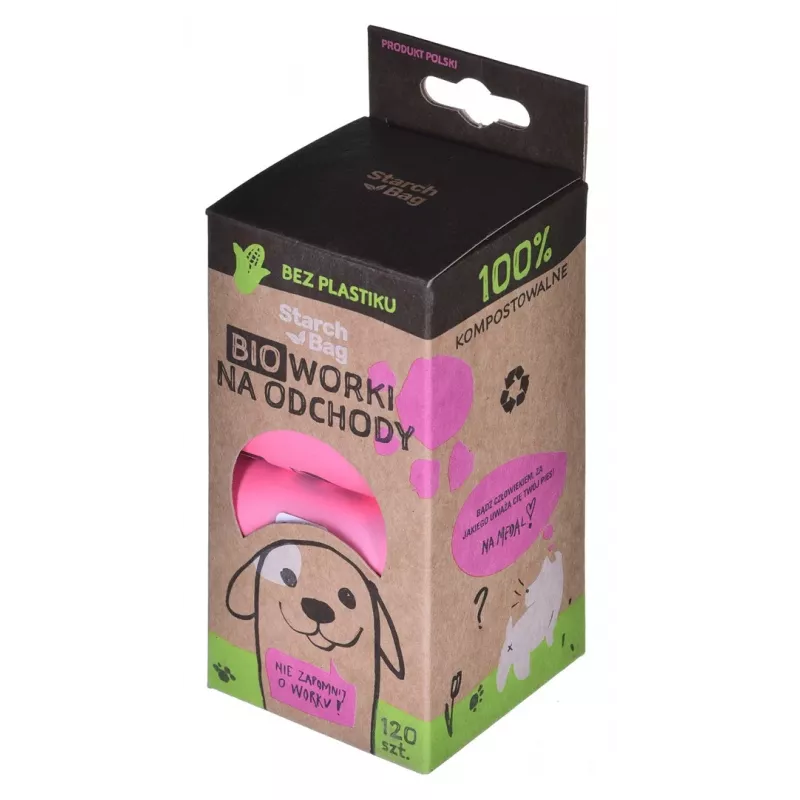 STARCH BAG - Sacos para dejetos de cão - 8 x 15
