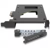 ICY Dock ToughArmor MB111VP-B - rack de armazenamento móvel - para M.2 / M.3 SSD rack móvel - 2,5 polegadas (6,4 cm) - NVMe - PCIe 4.0 x4 - Preto (MB111VP-B)