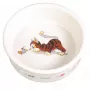 Tigela de porcelana Trixie para gatos 0,2 l (200 ml), Ø 11 cm, branco