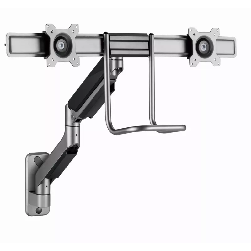 Suporte de parede ajustável Gembird para 2 monitores 17''-32'' até 8 kg MA-WA2-02