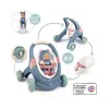 Little Smoby andarilho 3 em 1 com boneca