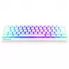 Thock Compact Wireless Pudding Onyx White, Teclado Gaming Branco, Layout DE, Kailh Box Red