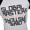 T-shirt Global Masters GM Text - Branco (M)