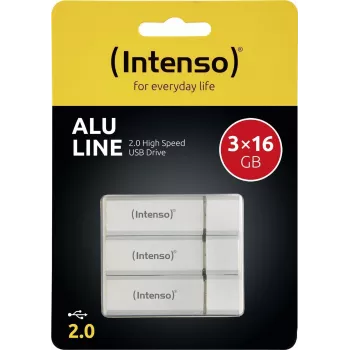 Pen USB Flash USB2 3X16GB/ALU Line 3521473 Intenso