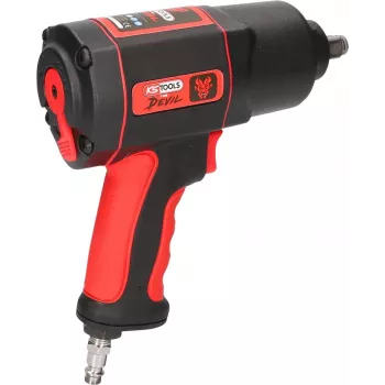 Chave de impacto KS Tools THE DEVIL 1/2 polegadas 8500 rpm 870 N⋅m preto, vermelho