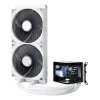 Kit de refrigeração líquida para processador TRYX PANORAMA 280 14 cm branco 1 unid.
