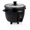Panela de arroz Tristar RK-6141, capacidade 0,6 L, 300 W, preto, controlo por botões
