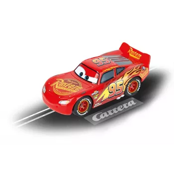 Carro Carrera Disney Pixar Cars Lightning McQueen vermelho 8 anos