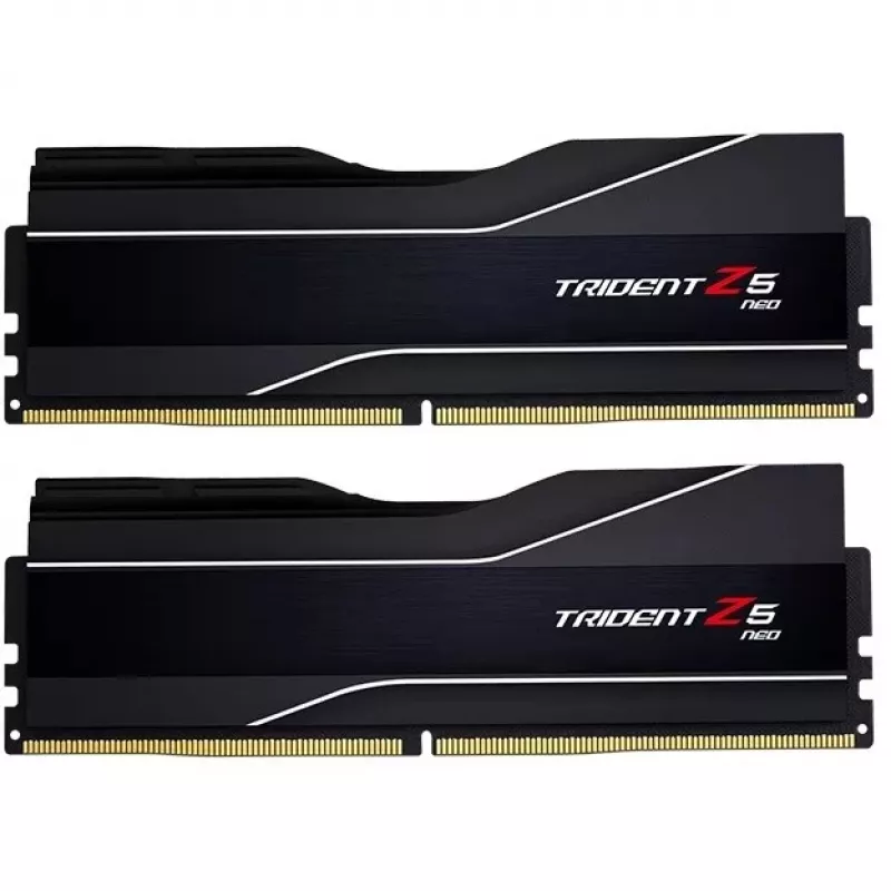 DIMM 32 GB DDR5-6000 (2x 16 GB) Dual-Kit, memória RAM preta, F5-6000J3636F16GX2-TZ5N, Trident Z5 NEO, AMD EXPO