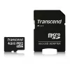 Cartão de memória flash Transcend 4GB MicroSDHC Class 10 com adaptador