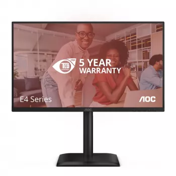 Monitor AOC 24E4U 60,5 cm (23,8 polegadas) 1920 x 1080 píxeis Full HD LED Preto