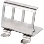 Adaptador para calha DIN ROLINE não equipado, para 3 Keystones