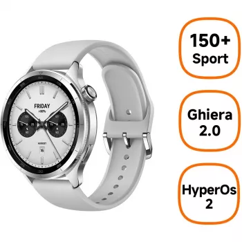 Smartwatch Xiaomi Watch S4 prateado