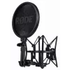 RODE SM6 suporte anti-choque com filtro pop, preto