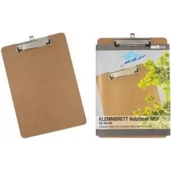 Prancheta WEDO 57 4504 – prancheta A4 de bambu, 3 mm de espessura, castanho