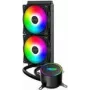 Arrefecedor de CPU AIO PCCOOLER GI-CL240VC, Radiador de 240 mm, Bomba 1600 RPM