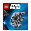 LEGO brinquedo de construção 30708 Star Wars Millennium Falcon mini-modelo Polybag, pequeno conjunto de coleção