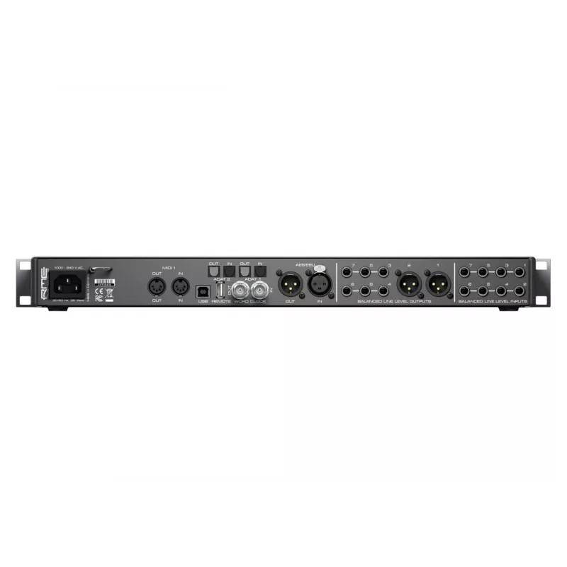 RME Fireface UFX II - USB [30 IN/ 30 OUT] Interface de áudio