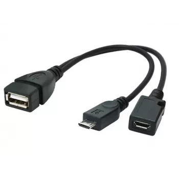 Cabo OTG USB Micro AF- BM+(F) USB 2.0 OTG 15CM