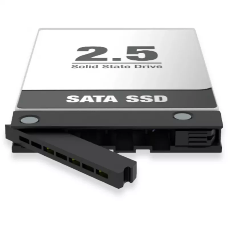Rack móvel icy dock MB038SP-B para 8x unidades SATA/SAS de 2,5 polegadas, compatível com 1x baía de 5,25 polegadas
