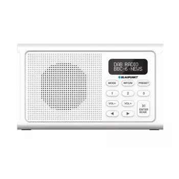 Rádio portátil Blaupunkt DR3WH branco