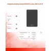 Caixa para disco rígido/SSD SAVIO AK-65 preto 2,5 polegadas SATA USB 3.0 5 Gbit/s Micro-USB