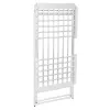 Estendal elétrico dobrável Adler AD 7821 – prata e branco, grau de proteção IP22