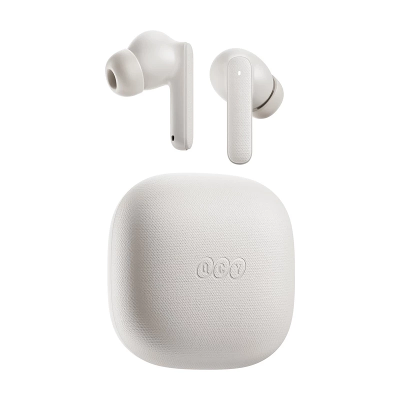 Auscultadores TWS QCY Buds T43 ENC (branco)