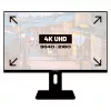 JAPANNEXT Monitor 4K UHD 60,45cm (23,8) 3840x2160 píxeis, Painel IPS, 8 ms, 60 Hz, AMD FreeSync, HDMI, DisplayPort (JN-IPS2380UHDR-C65W-HSP)
