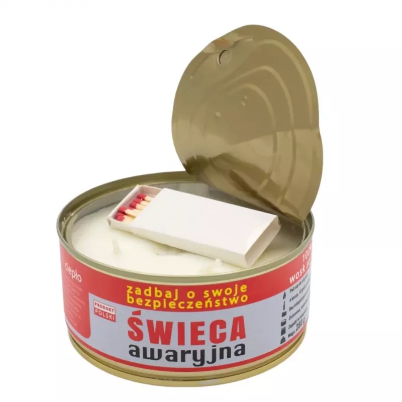 Vela de sobrevivência HASKE Pro para emergência 280g, 48h