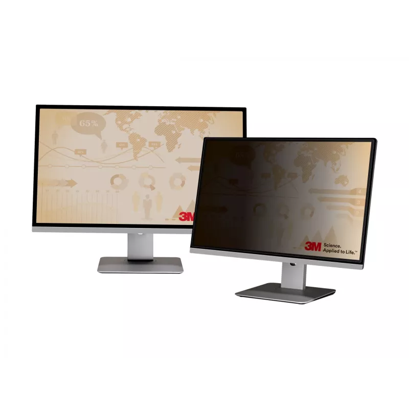Filtro de privacidade 3M PF195W9B 49,5 cm (19,5 polegadas) para monitor sem moldura