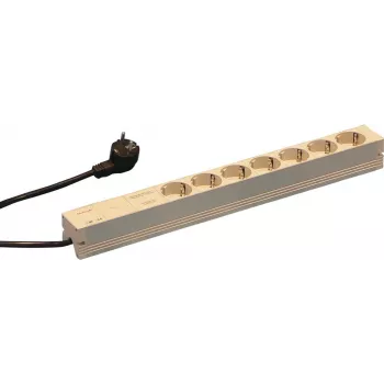 Schroff 60110-214 unidade de distribuição de energia (PDU) 7 saídas AC 1U cinzento (60110214)