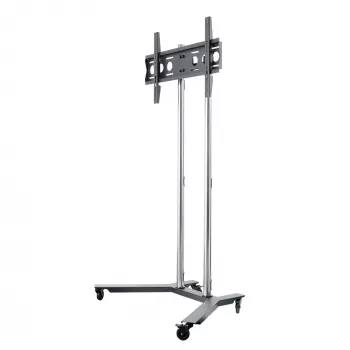 Suporte para ecrã de sinalização Edbak TR1 190,5 cm (75) preto, aço inoxidável
