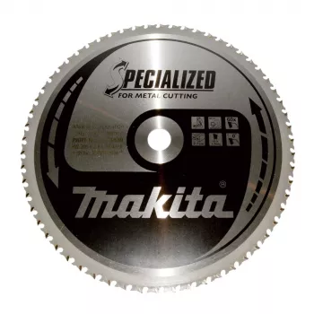 Makita Specialized B-33439 disco de serra circular para metal, 305 mm, 60 dentes