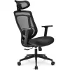 Cadeira de escritório Sharkoon OfficePal C10 – preto, design ergonómico, altura ajustável
