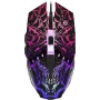 Defender PROTOTYPE GM-670L rato gaming, ótico, 2400 DPI, com fio USB, ambidestro, iluminado, preto