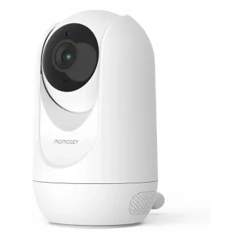 Intercomunicador para bebé Momcozy BM007-WH12BA-A branco 11,5 h de autonomia da bateria 5000 mAh