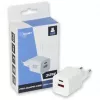 Fonte de alimentação ALLNET PSU-GaNPD-USB-1A1C-45W carregador USB-C PD e USB-A QC 45W GaN