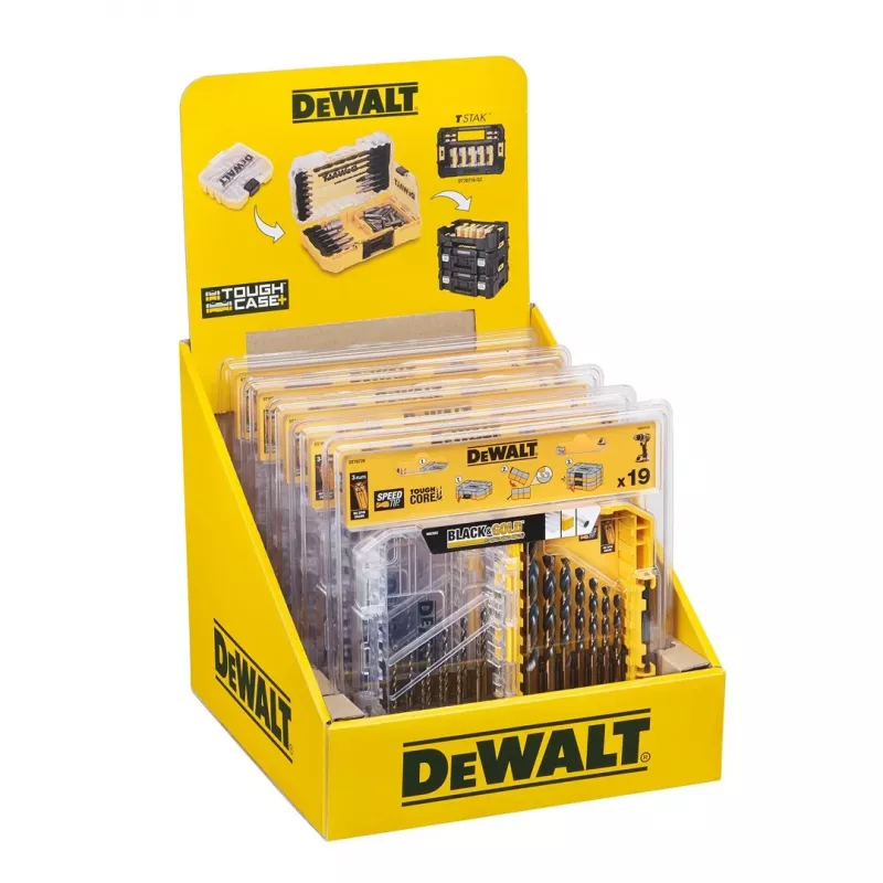 DeWalt DT70728-QZ conjunto de brocas para metal, 19 peças