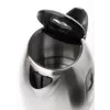 Chaleira elétrica Adler AD1223 — 1,7 l, 2000 W, aço inoxidável com detalhes pretos
