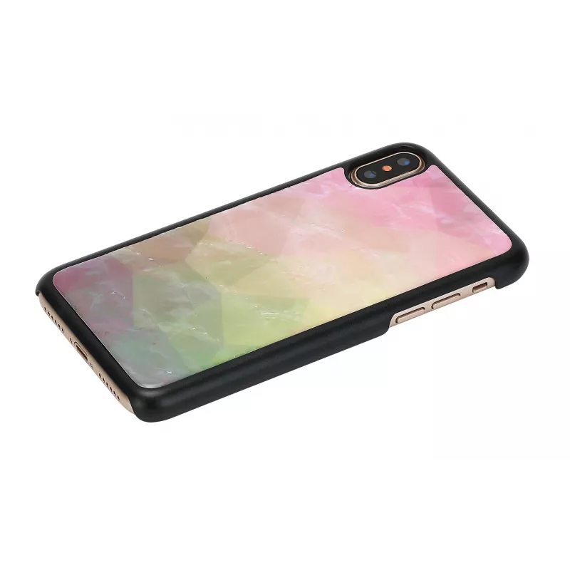 iKins Water Flower capa para iPhone XS/X, preta, K1690J