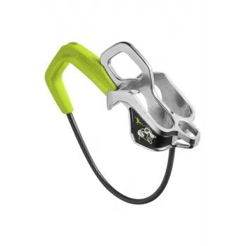 Dispositivo de segurança tubular Edelrid MEGA JUL aço verde 75 g