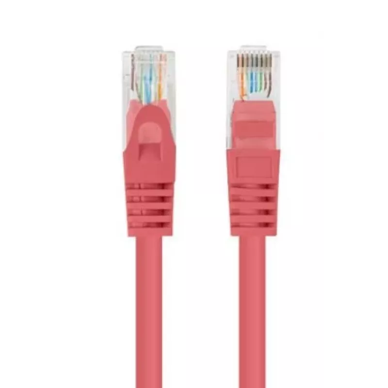 Lanberg PCU5-20CC-0300-R Cabo patch Cat.5e UTP, 3 m, Vermelho, pack de 10