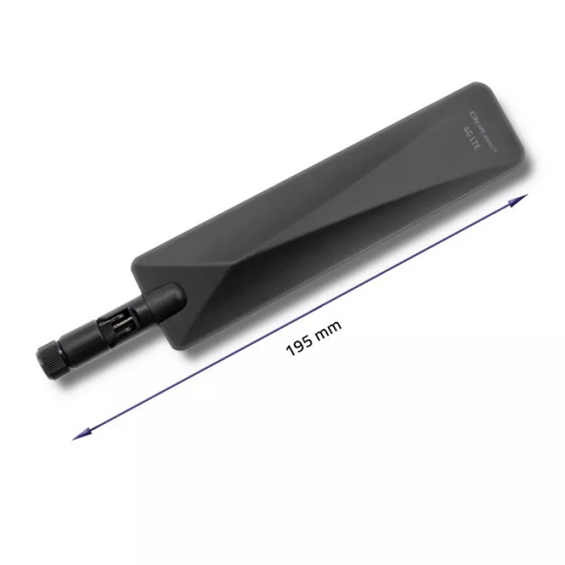 Antena 4G LTE Qoltec 57018 omnidirecional | 7dBi | interior