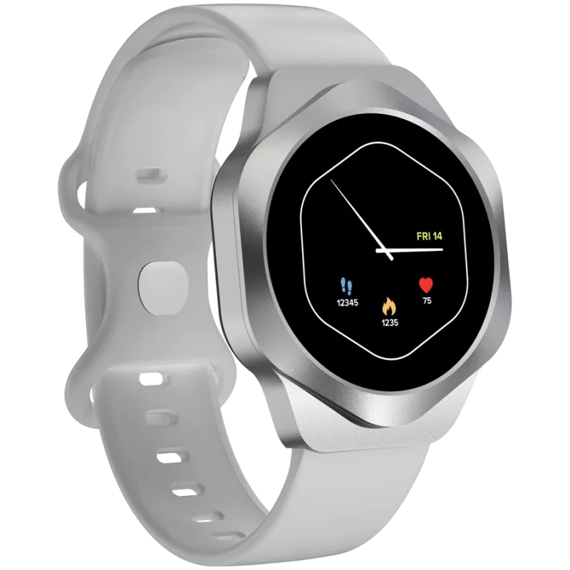 Smartwatch CANYON Hexagon 88 BT-CALL prateado
